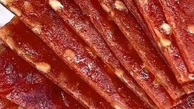 谁能拒绝又香又脆的猪肉脯，大羊毛赶紧薅#猪肉脯 #肉脯 #涨知识