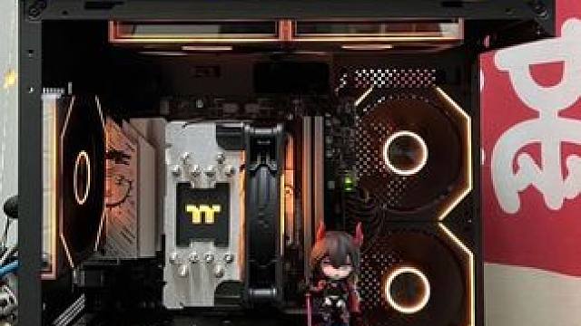 7500F➕5060六千多预算打瓦MiNi海景房主机 #diy电脑 上海买电脑，DIY电脑，实体店组