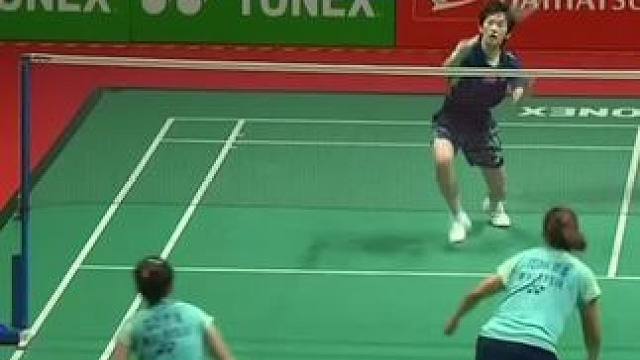 贾一凡是国羽的沈腾#贾一凡张殊娴#贾一凡#女双#国羽#中国羽毛球队