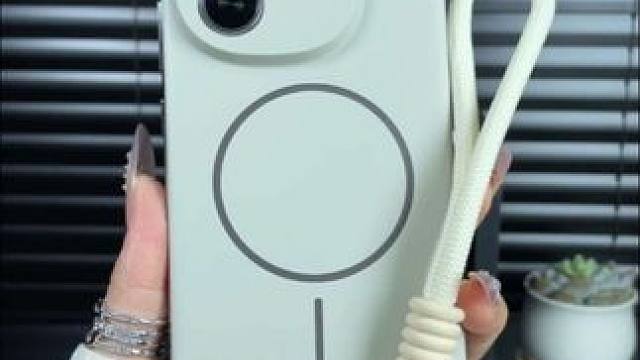 荣耀power无边框磁吸手机壳，超薄散热，可拆卸手绳 #荣耀power手机壳#手绳手机壳#磁吸手机壳