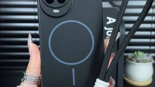 华为nova14pro无边框磁吸手机壳，可拆卸手绳，轻薄散热 #华为nova14手机壳#华为nova