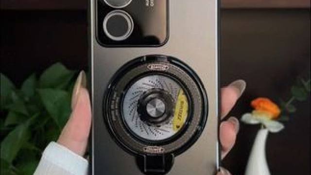 vivoS17pro支架手机壳，解压陀螺设计，不沾指纹 #vivos17手机壳#vivos17pro