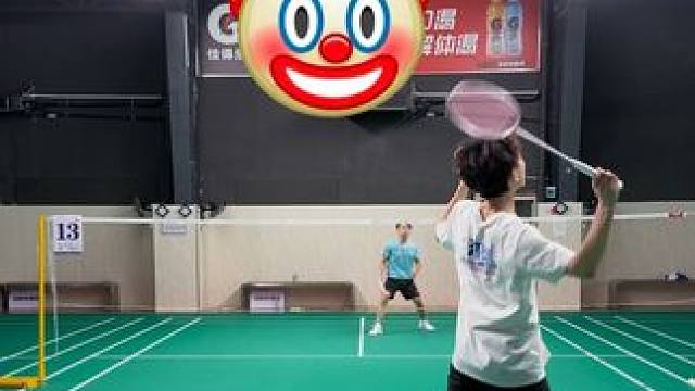 你看，多简单，就像当初她吊你一样。 #羽毛球 #羽毛球精彩片段 #羽毛球单打 #羽毛球拍