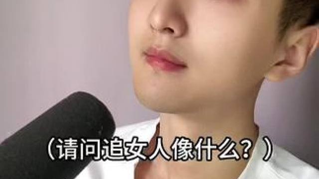  追女人像什么？#搞笑 #幽默段子