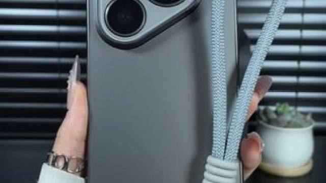 华为pura80ultra亚克力手机壳，可拆卸手绳，带镜头膜 #华为pura80手机壳#华为pura