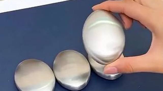 帮你告别葱姜蒜腥手的不锈钢皂！ 