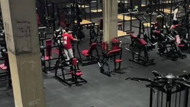 #健身房日常 #火力全开