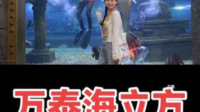 夏季亲子游玩好去处，万泰海立方海洋公园，一票畅玩超多项目，赶紧安排！#万泰海立方海洋公园性价比优选 