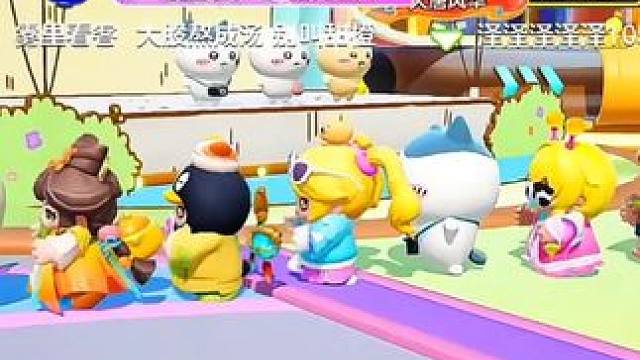 跟着chiikawa变小真的太可爱了 #元梦联动chiikawa上线 #元梦之星 #元梦之星昆仑秘境