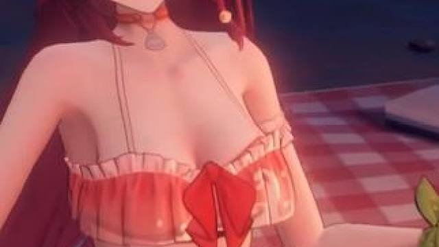 新增换装|黯耀·薇儿丹蒂全新换装「粉珊瑚狂热」 #深空之眼 #深空之眼异世界招聘指南 #深空之眼大饱