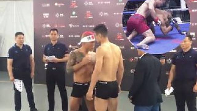 中国悍将暴揍嚣张日本选手 #格斗 #搏击
