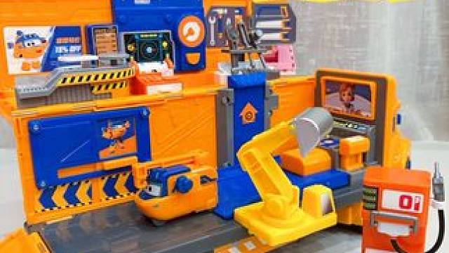 大力的维修工程车也太好玩了吧❗️ #我的玩具分享 #超级飞侠 #超级飞侠玩具 #超级飞侠大力 #大力