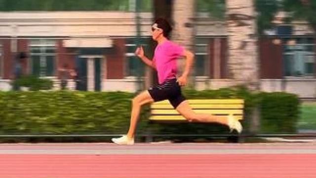 “无可靠山 我自成山”#训练 #田径 #体育生 #跑姿欣赏