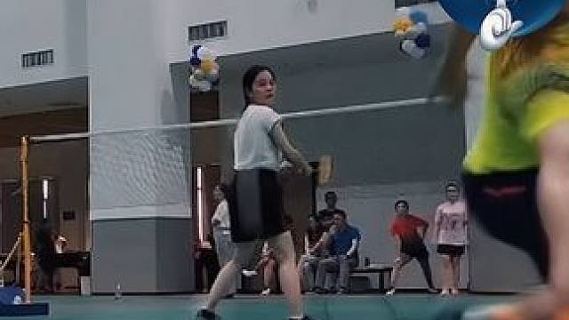 陶菲克看到了都得夸上一句 #羽毛球