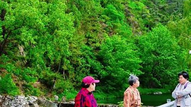 #农村生活 #山村行#西营之行（385）八十崖村。今天礼拜天，这些免费的保姆又该进城上岗了，她们为了