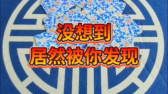 没想到居然被你发现了。