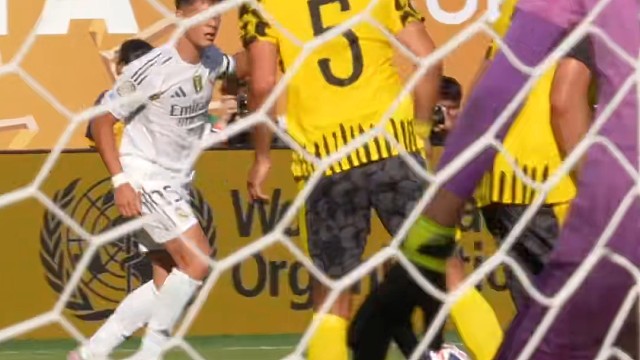 沉浸式体验姆巴佩侧勾破门