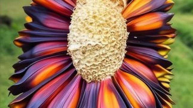 人头大的松球，拇指大的松子，这就是被誉为黄金松子的巴拉那松子 #巴拉那松 #拇指松子#松子 #科普