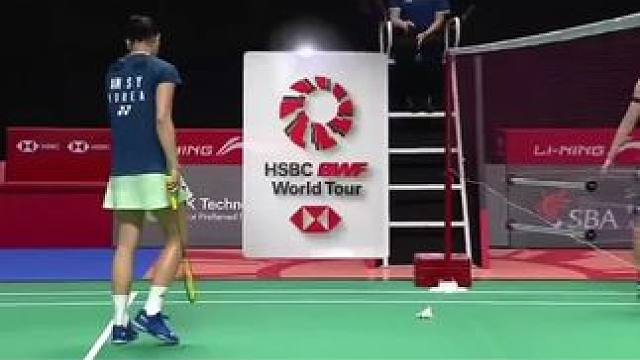 当今可以和安洗莹有来有往的只有陈雨菲，较为勉强的王祉怡算一个#陈雨菲#女单#王祉怡#安洗莹#山口茜