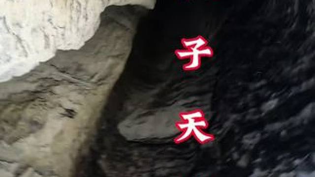 天坑竖井 村民说十几年前在天坑口有两只猴子在玩耍，树枝断裂，坠入天坑，有人看见猴子手里面拿着有金疙瘩