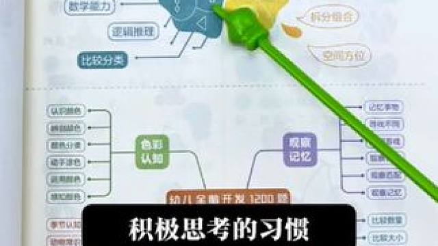 孩子幼儿时期不要给他买玩具了，给他玩玩这套全脑开发吧，锻炼逻辑思维能力#全脑开发 #幼儿教育