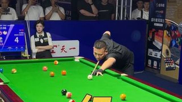 超级分站赛第二阶段比赛开始#台球是一种生活