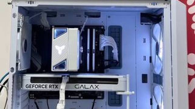 12600KF➕5060TI八千多预算联力216白色主机 #diy电脑 上海买电脑，DIY电脑，实体