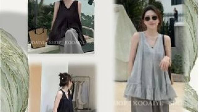 可艾女装 每天有人爱你,只是你没注意到#穿出高级感 #出游穿搭 #松弛感高级女装 #批发女装 #可艾