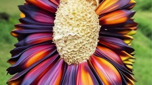 小伙壮着胆子爬进了幽暗的树洞，原来是要摘下那巴拉那松 #巴拉那松 #零食推荐 #松子 #零食推荐