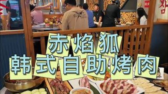 赤焰狐自助烤肉 这家品质相当不错#韩式烤肉#炭火烤肉#赤焰狐韩式炭火烤肉#肉食爱好者