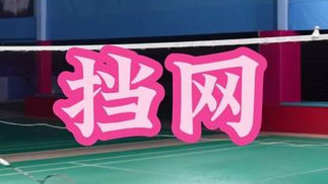 挡网 我最近发的东西都是大家认为简单，但是一点不简单的东西#羽毛球 #羽毛球教学 #羽毛球训练 #刘