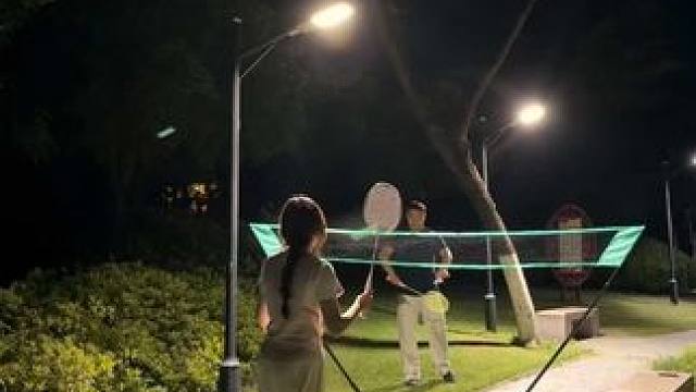 很多幸福没被发现时 它们的另一个名字叫普通的一天.#羽毛球 #情侣日常#天斧007