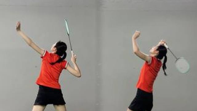 羽毛球的有效发力VS无效发力 #羽毛球 #羽毛球教学 #羽毛球技术