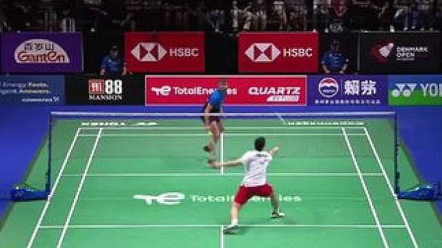 2023世锦赛男单：石宇奇vs格姆克 #瓜子二手车 #羽毛球