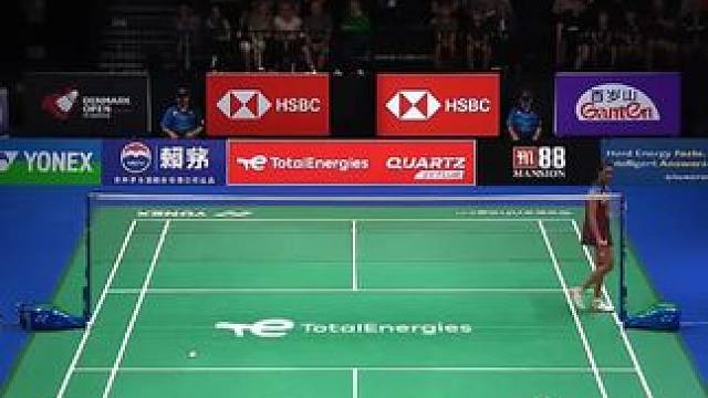 2023世锦赛女单：奥园希望vs辛杜 #羽毛球 #奥园希望 #辛杜