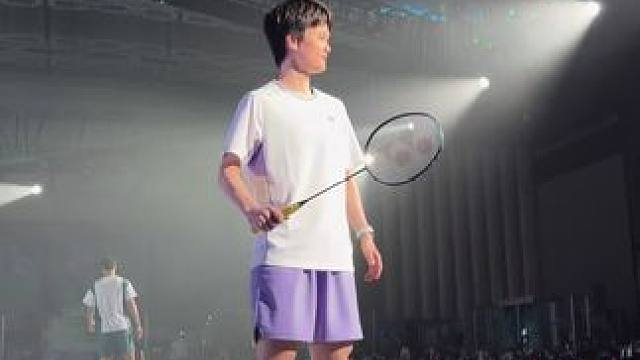 王祉怡内心:不管了，先走吧 #yonex器材优选 #yonex新品发布会