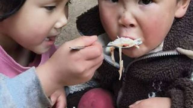 今天晚上吃番茄洋芋丝。#农村娃