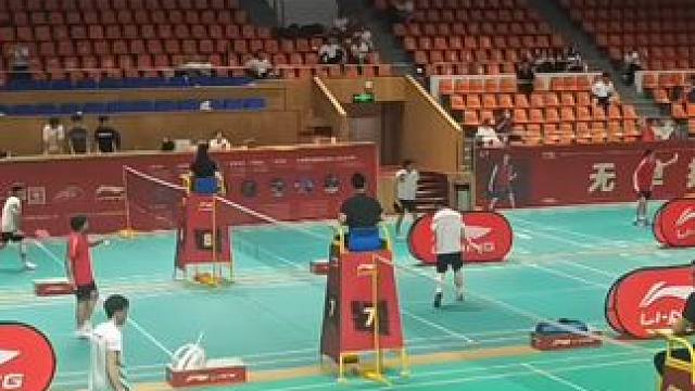 绝地反击#羽毛球#杀球#反杀#比赛现场