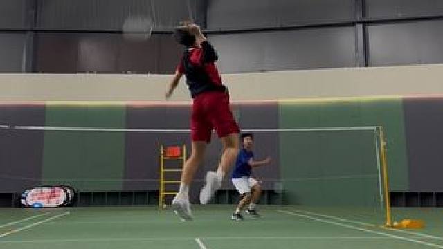 人生的底牌必须是自己#羽毛球#养生球#杀球 #同花顺