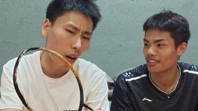 兄弟们，我这样说难道不专业吗？ #羽毛球 #羽球人 #羽毛球穿线 #的幸
