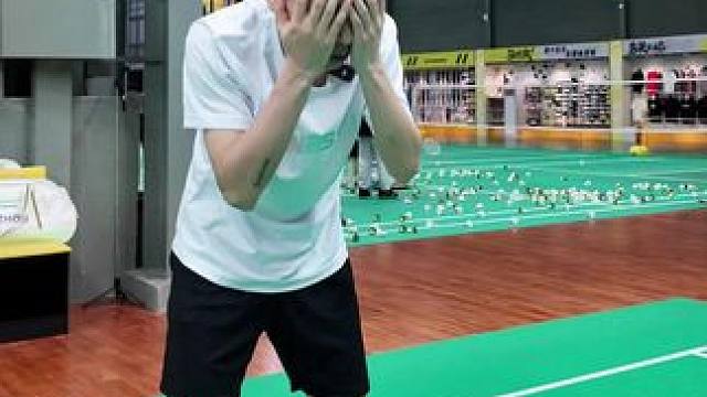 完蛋！我的手感 #羽毛球 #真实还原#川崎银河Pro #银河Pro羽毛球拍