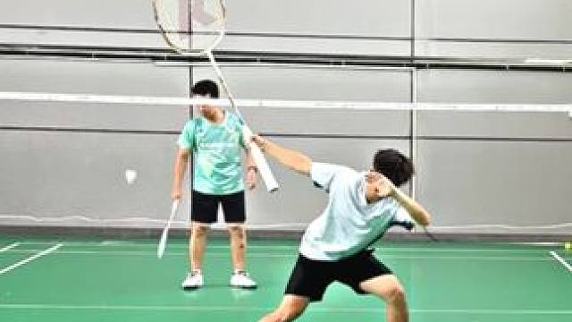 用魔法打败魔法#羽毛球 #川崎魔法棒 #川崎魔法棒羽毛球拍