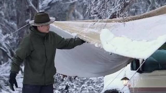 夏天就想冬天的日子 #露营报告 #雪地露营报告