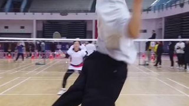 羽毛球精彩混双比赛，含金量十足