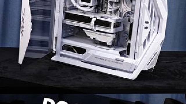 第一视角装机 白夜神5080它来了 纯白ROG创世神全家桶 #电脑 #装机 #ROG创世神 #ROG