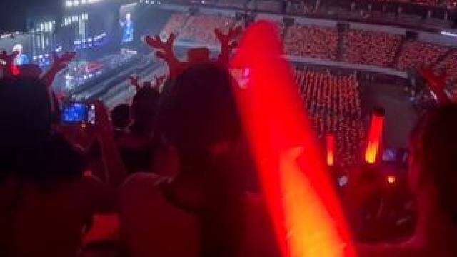 #超级冠军 #鹿晗演唱会 适合i人的转场