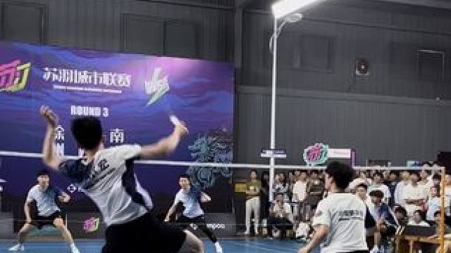 他选择收吊，终结了一场风暴#羽毛球 #苏羽 #苏羽百分大战