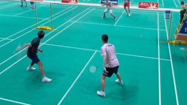 为了热爱#羽毛球#杀球#神龙摆尾#庞博硕#比赛现场