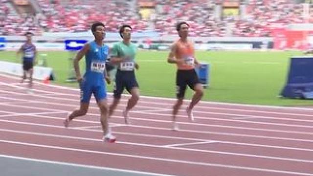 #田径 #陈佳鹏 看这样子决赛有希望拼冠军呀