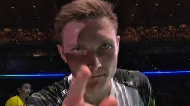 2022世锦赛男单决赛：昆拉武特vs安塞龙 #瓜子二手车#羽毛球 #安塞龙